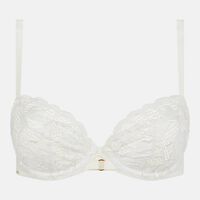 Sheer Mesh Demi-cup Bra