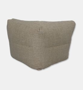 Home Deco and More Nirvana Quick-dry Fabric Corner Chair, Beige, Packshot View