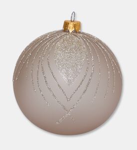 Home Deco and More Xmas Ball Peacock, Brown, Packshot View