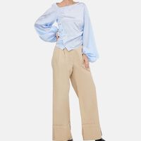 Birdie Asymmetrical Neckline Top