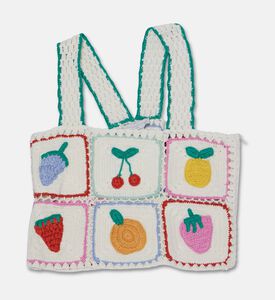 Stella McCartney Fruit Patch Crochet Top, Packshot View