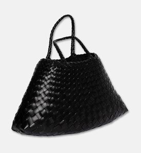 Dragon Diffusion Santa Croce Small Leather Bag, Black, Packshot View