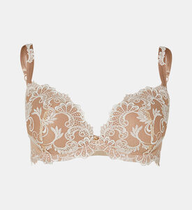 حمالة صدر بسلك داخلي بتصميم زهور