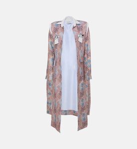 Amelia Floral Long Coat