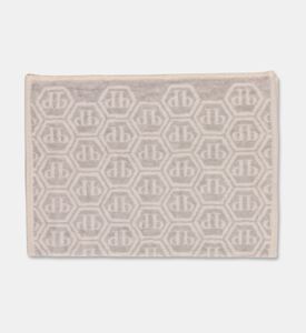 Philipp Plein Rectangular Shape Hand Towel Set, White, Packshot View