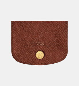 حافظة بطاقات إيبور جلد بقر