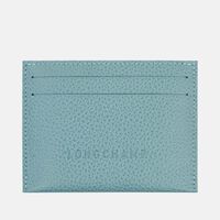 Leather Embroidered Logo Card Holder