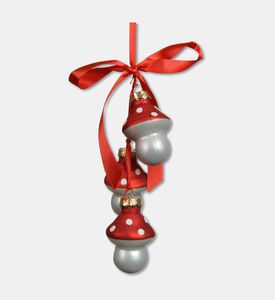 Kaemingk Ornament Mushroom Glass, Packshot View