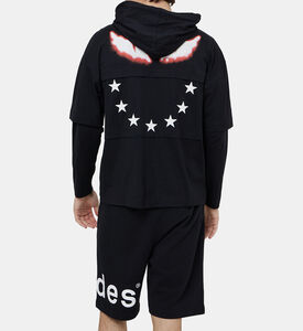 سويت شيرت بغطاء رأس بايف سمايل