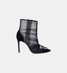 Margaux Suede Leather Ankle Boots