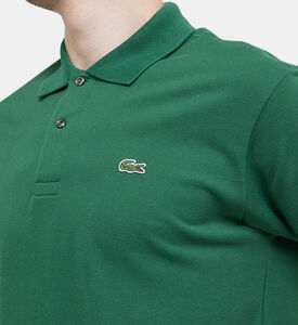 Cotton Short Sleeves Bord Polo Shirt