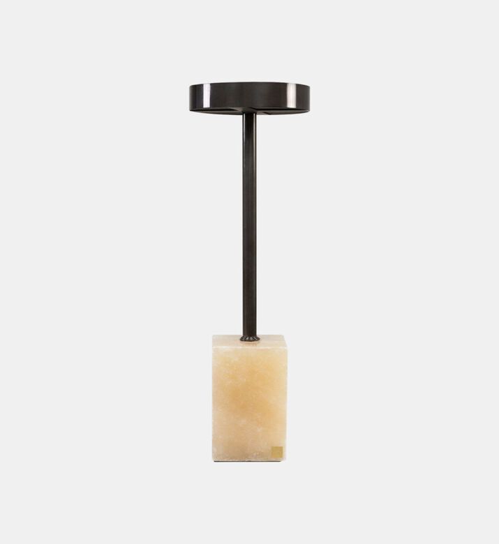Versmissen Onyx Stainless Steel Side Table, Packshot View