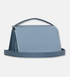 Mlouye Naomi Calf Leather Bag, Azure, Packshot View