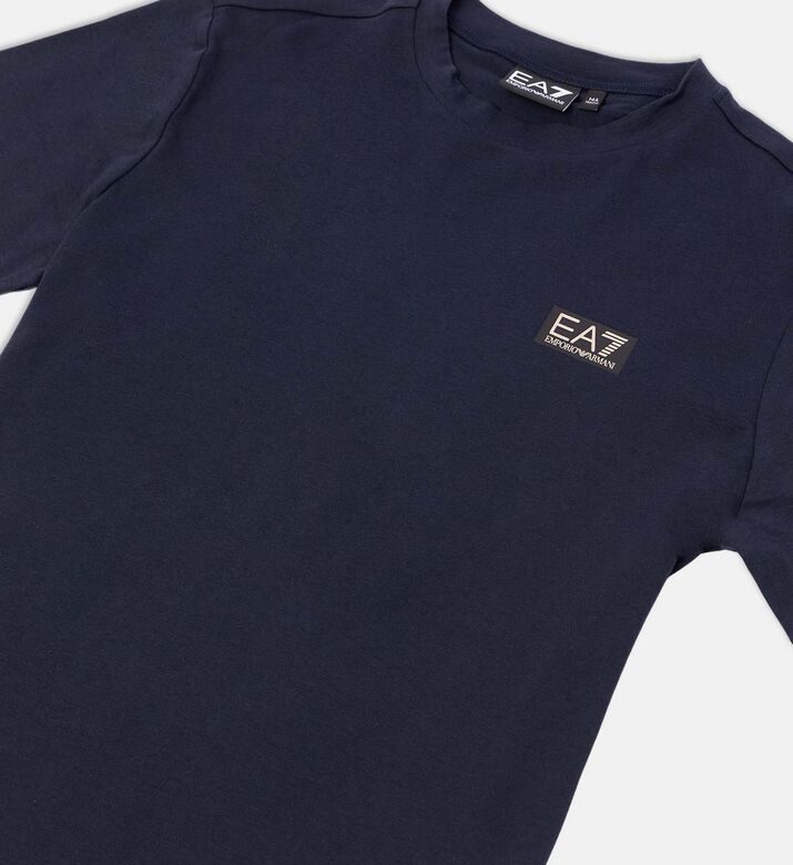 Cotton Logo-print Crewneck T-shirt Cotton Logo-print Crewneck T-shirt