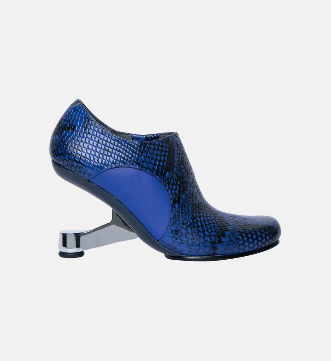 Un United Nude Eamz Dot Embossed Slip on Boots Heels