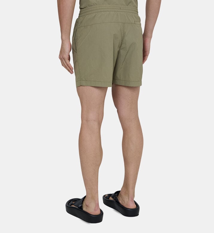 Ck Monogram Double Waistband Swim Shorts Ck Monogram Double Waistband Swim Shorts