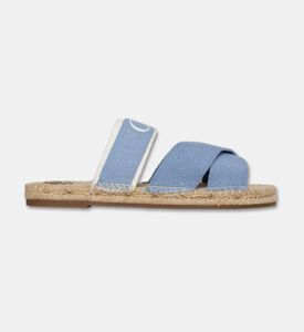 Chloe Logo-print Open Toe Sandals, Packshot View