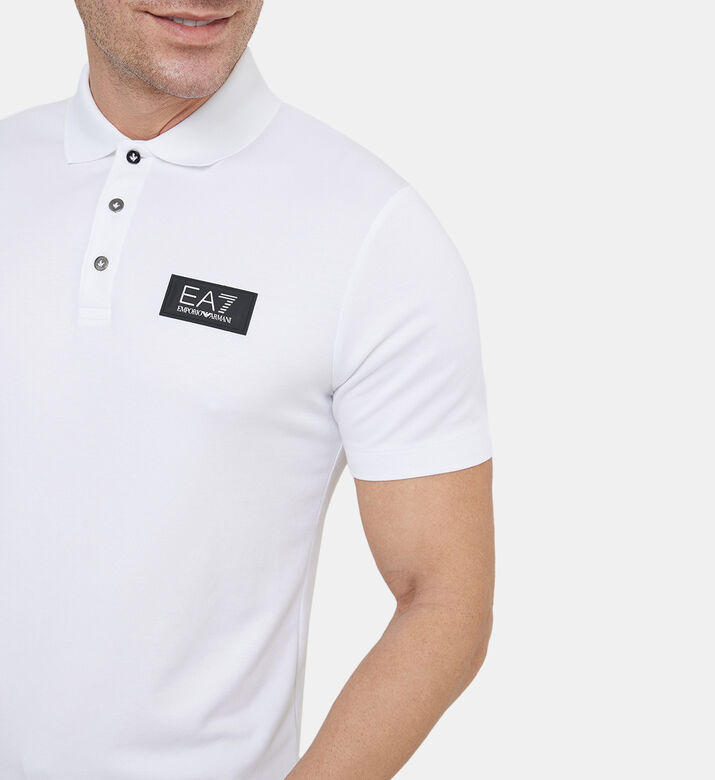 Logo-patch Polo Shirt