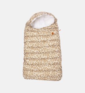 Save the Duck Leopard-print Sleeping Bag, Brown, 3-6m, Packshot View