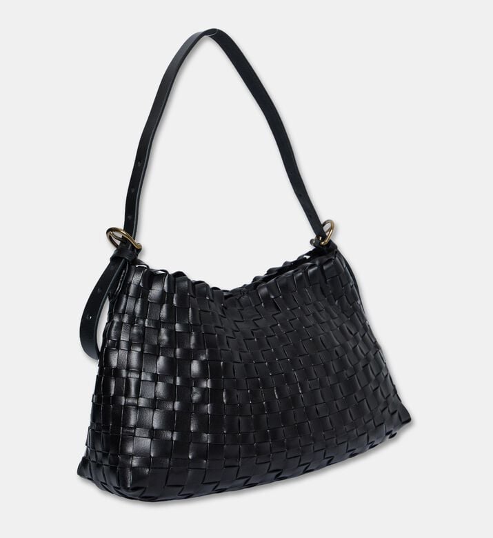 Dragon Diffusion Bag Hobo Salvage, Black, Packshot View