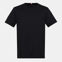 Men Monogram Embroidery T-shirt
