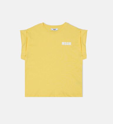 Logo Print Cotton Jersey T-shirt