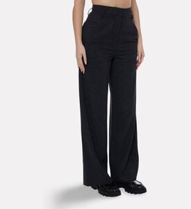 Christopher Esber Wide-leg Button Closure Pants, Model View