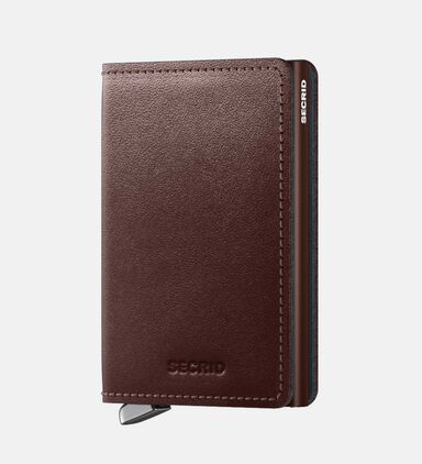 Leather Slim Card Holder Wallet
