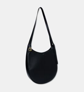 Coperni Cow Leather Logo-detail Crescent Shoulder Bag, Packshot View