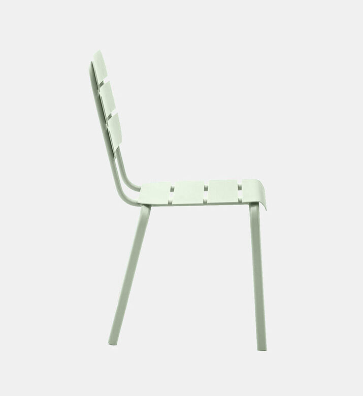 Ezeis Alicante Aluminum Stackable Chair, Green, Packshot View