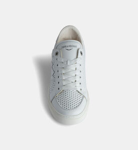 La Flash Calfskin Perfo Sneakers