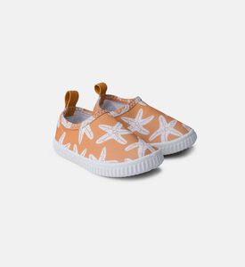 حذاء مائي مطبوع بنجوم بحر