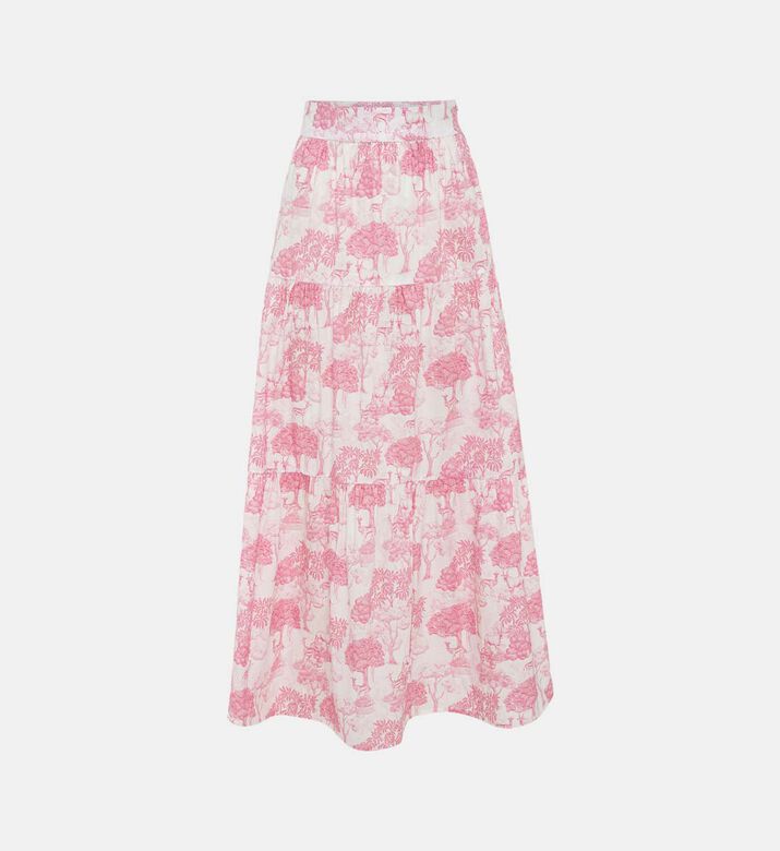 Judith Printed Midi Skirt