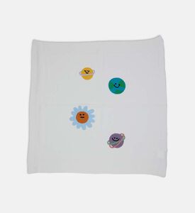 Planet-embroidery Blanket