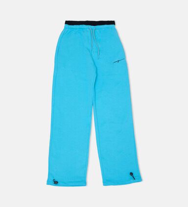 Drawstring Cotton Fleece Pants