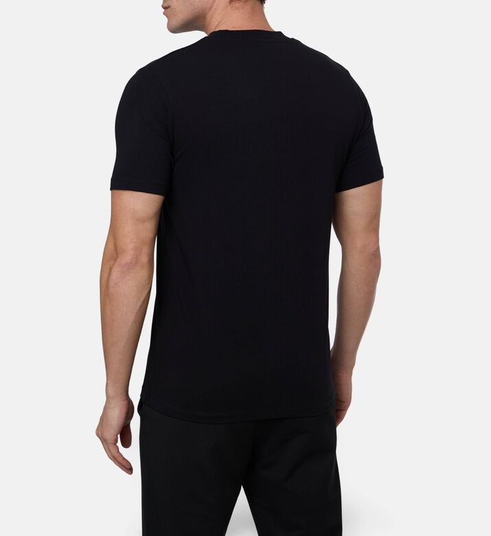 Karl Lagerfeld Jersey Cotton Printed T-shirt, Model View