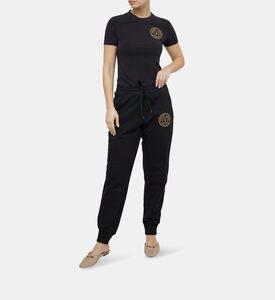 بنطال رياضي قطن وصوف برباط خصر