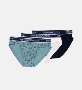 Cotton All-over Print Elasticated Briefs