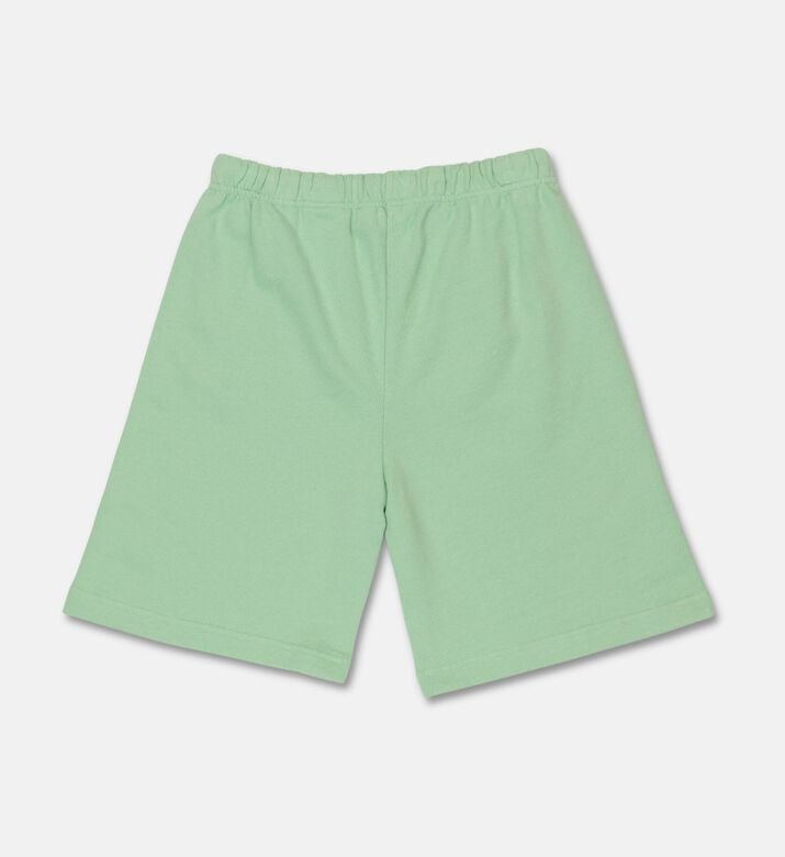 Palm Angels Sweatshort Logo, Green, 8y, Packshot View