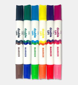 Ooly Double-up 6-piece Markers Set, Packshot View