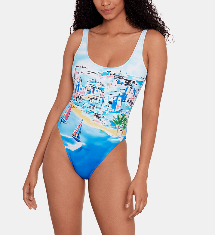Scoop Tank One-piece Swimsuit