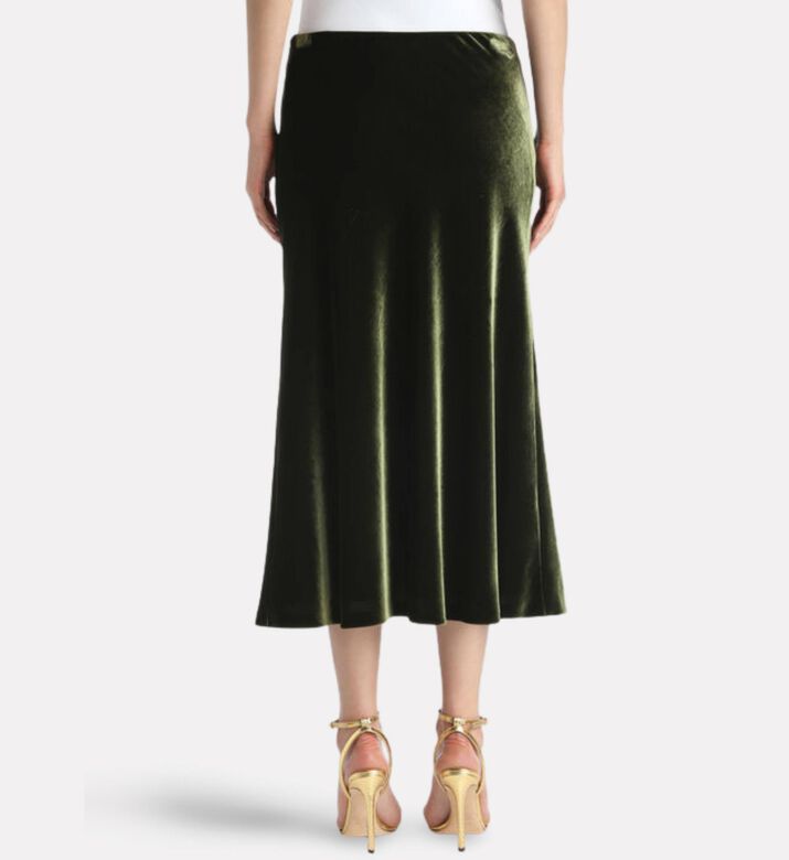 Luisa Spagnoli Fonduta A-line Midi Skirt, Model View