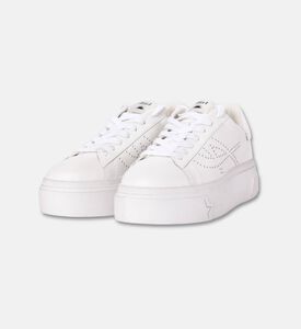 ASH Santana Leather Perforated-logo Sneakers, Packshot View