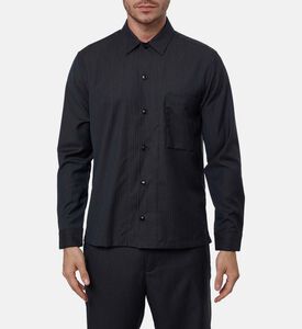 Samsoe Overshirt Sadamon, Model View