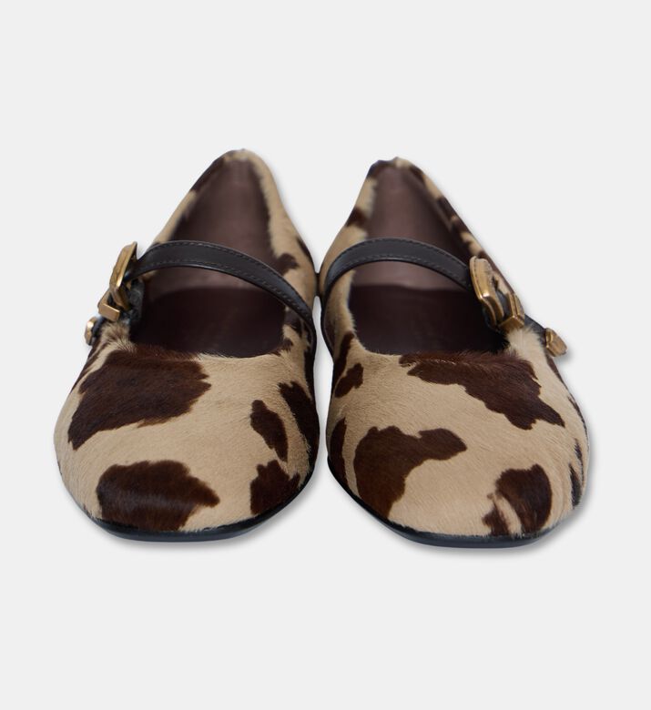 Roberto Festa Griself Mary Jane Flat, Brown, Eu-41, Packshot View