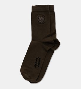Maison Kitsune Socks Fox Head, Packshot View