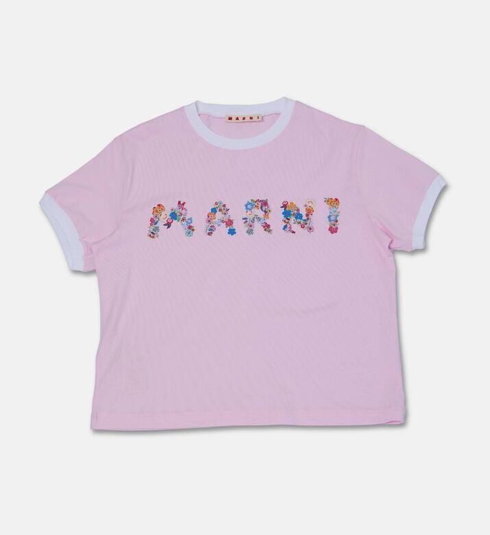 Marni Logo-printed Crewneck T-shirt, Packshot View