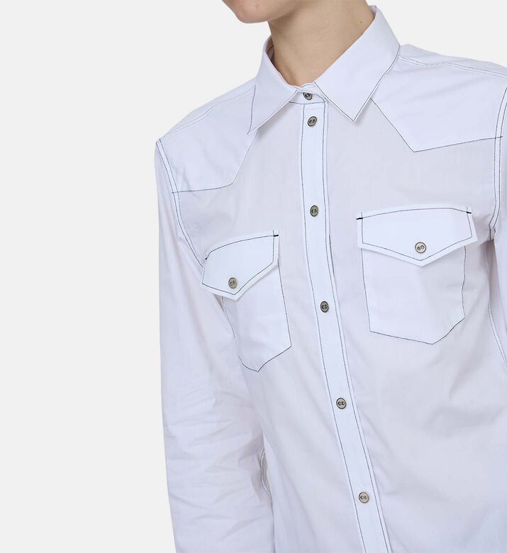 قميص ثيلما بوب ضيق