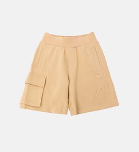 French Terry Cotton Bermuda Shorts