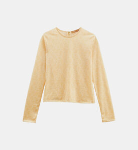 بلوزة بيبي شبكي بطبعة